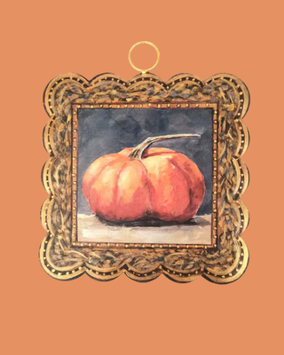 RTC Mini Scalloped Pumpkin - Orange