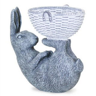 Laying Rabbit with Basket