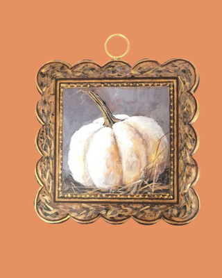 RTC Mini Scalloped Pumpkin - Cream