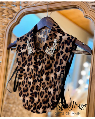 Finishing Touch Faux Collar Shirt