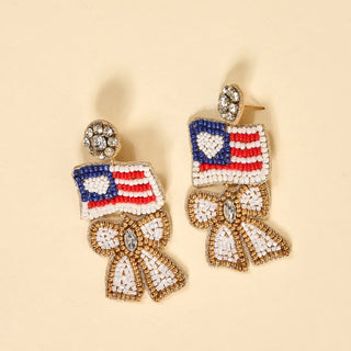 Flag Earrings