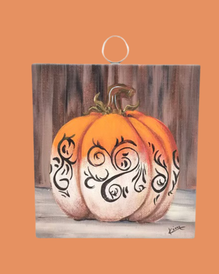 RTC Mini Kross Black Scroll Pumpkin