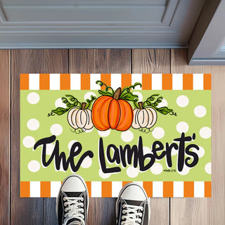 Door Mat - Fall Pumpkin