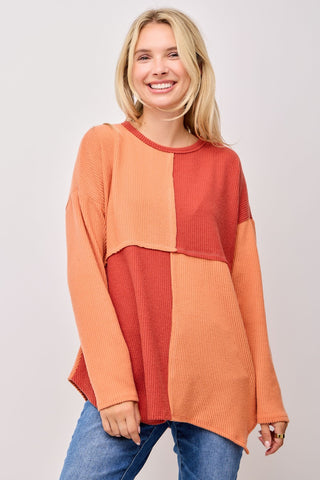 Autumn Bliss Ribbed Top