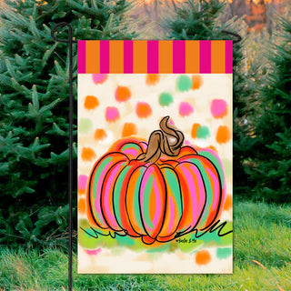 Pumpkin Pop  Hanger/Garden Flag