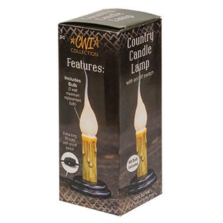 Electric Candle Lamp, 3"