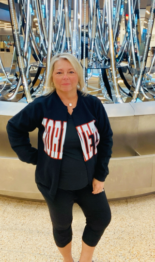 School Spirit Split Cardi Crews - HORNETS