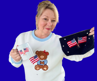 Star Spangled Bear Sweater