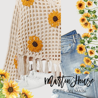 Sunflower Seed Sweater/Poncho