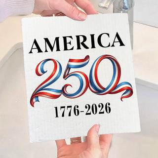 USA 250 Eco-Friendly dishcloth