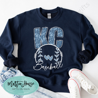 KC Baseball - Navy