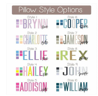 Snuggle Pillow - Personalized