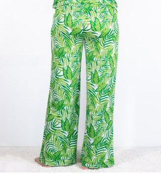 Tropical Leaf PJ Pants