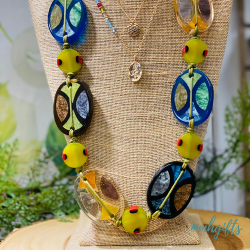 Festival of Color Acrylic Necklace