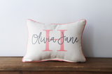 Initial Name - Personalized Pillow