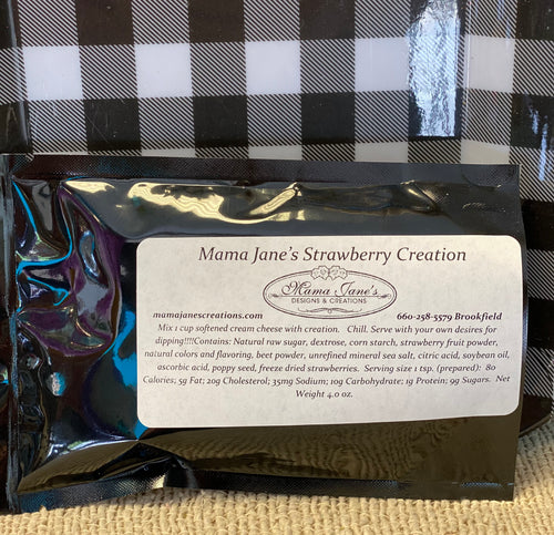 Mama Jane's Strawberry Creation